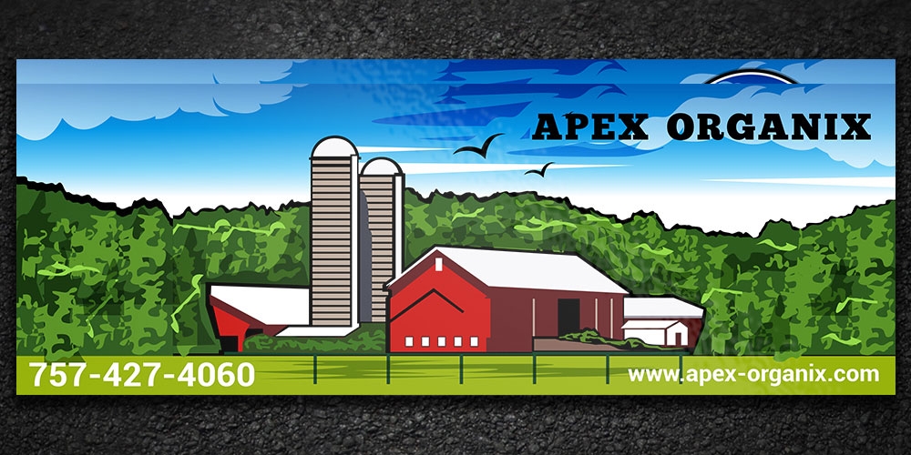 Apex Organix logo design by Boomstudioz