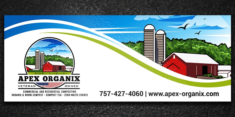 Apex Organix logo design by Boomstudioz