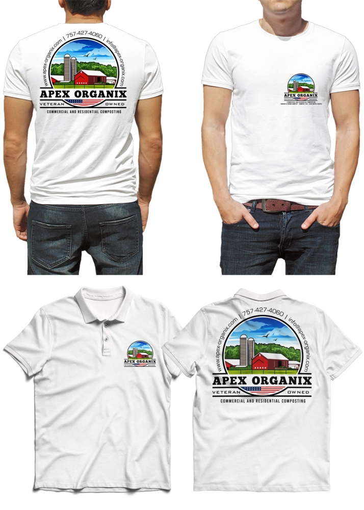 Apex Organix logo design by Gelotine