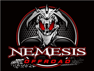 Nemesis Offroad logo design by Suvendu