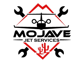 Mojave Jet Services logo design by PMG