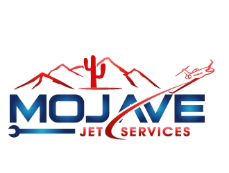 Mojave Jet Services logo design by PMG