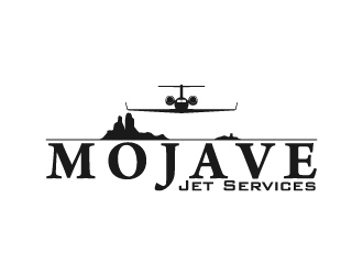 Mojave Jet Services logo design by fastsev