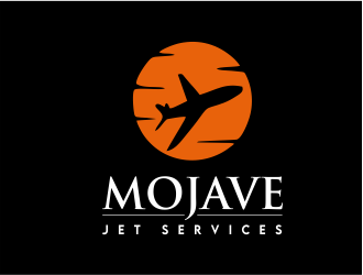 Mojave Jet Services logo design by up2date