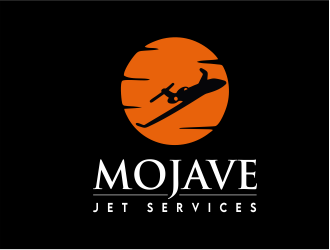 Mojave Jet Services logo design by up2date
