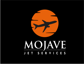 Mojave Jet Services logo design by up2date