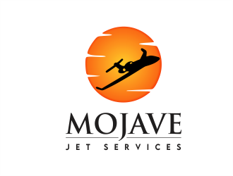 Mojave Jet Services logo design by up2date