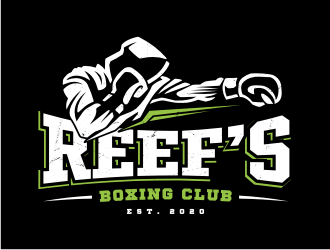 Reefs Boxing Club logo design by GemahRipah