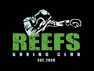 Reefs Boxing Club logo design by zoominten