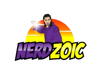 Nerdzoic logo design by AamirKhan