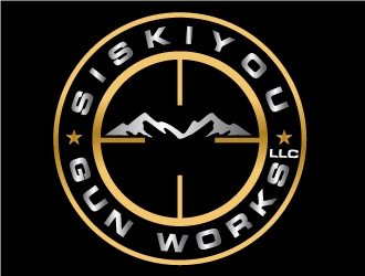 Siskiyou Gun Works, LLC logo design by Suvendu