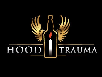 HoodTrauma logo design by REDCROW