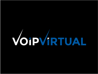 VoipVirtual.com logo design by Girly