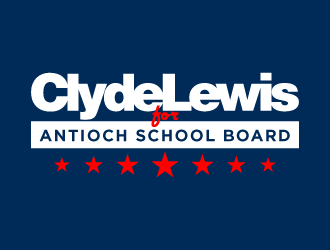 Clyde Lewis for Antioch School Board logo design by torresace