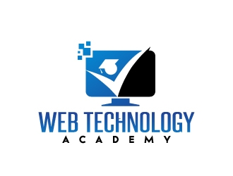 Web Technology Academy logo design by jaize