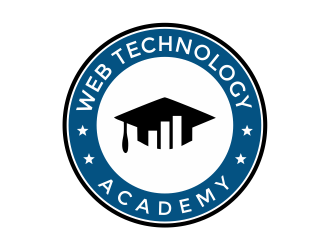 Web Technology Academy logo design by Girly