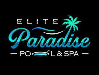Elite Paradise Pool & Spa  logo design by Gopil