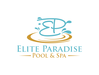 Elite Paradise Pool & Spa  logo design by Gwerth