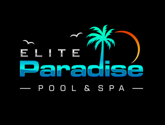 Elite Paradise Pool & Spa  logo design by Gopil