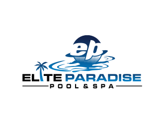 Elite Paradise Pool & Spa  logo design by BintangDesign