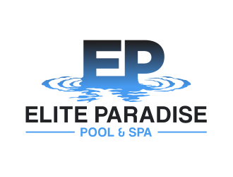 Elite Paradise Pool & Spa  logo design by cintoko