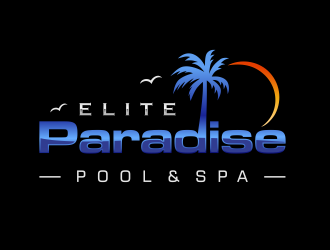 Elite Paradise Pool & Spa  logo design by Gopil
