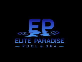 Elite Paradise Pool & Spa  logo design by Gopil