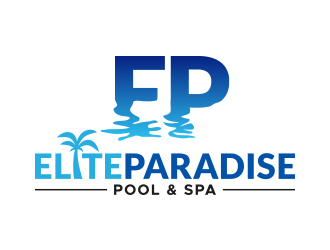 Elite Paradise Pool & Spa  logo design by lexipej