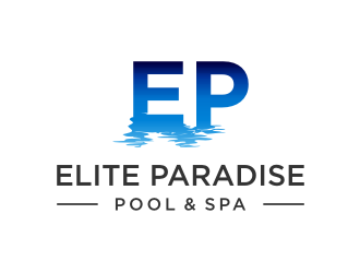 Elite Paradise Pool & Spa  logo design by xorn