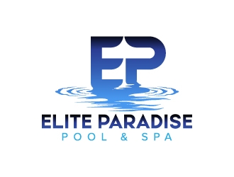 Elite Paradise Pool & Spa  logo design by jaize