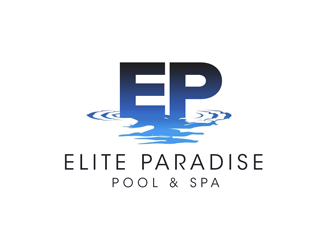 Elite Paradise Pool & Spa  logo design by kunejo