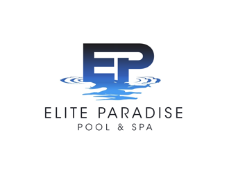 Elite Paradise Pool & Spa  logo design by kunejo