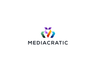 Mediacratic logo design by hashirama