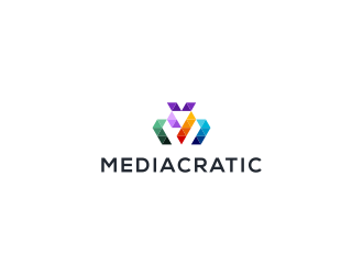 Mediacratic logo design by hashirama