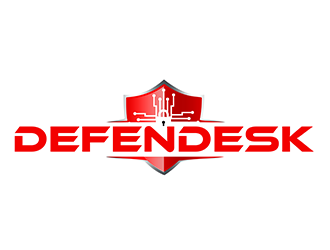 Defendesk logo design by 3Dlogos