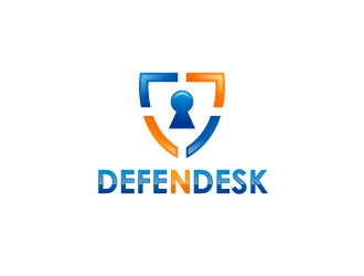 Defendesk logo design by uttam