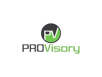 ProVisory logo design by aryamaity