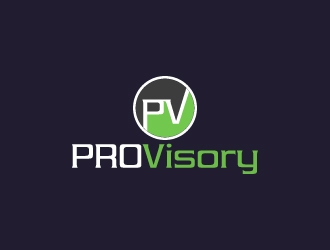 ProVisory logo design by aryamaity