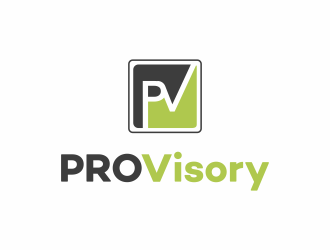 ProVisory logo design by Mahrein