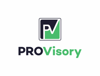 ProVisory logo design by Mahrein