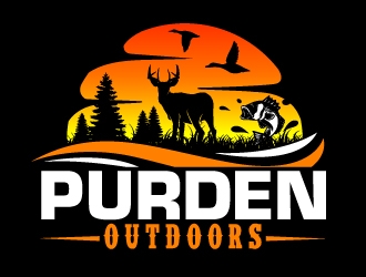Purden outdoors logo design by AamirKhan