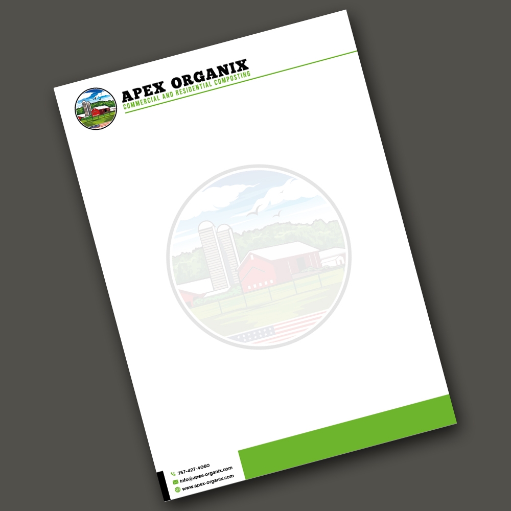 Apex Organix logo design by Aslam