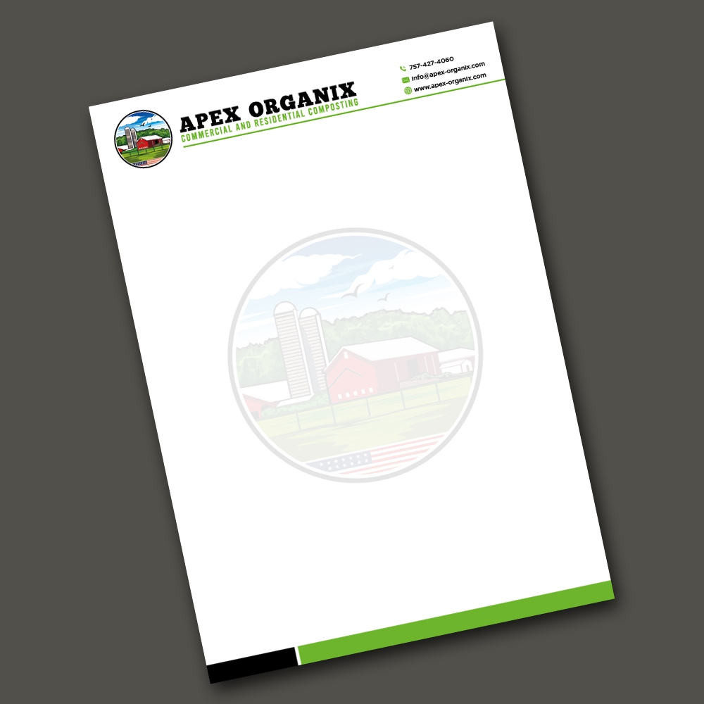 Apex Organix logo design by Aslam