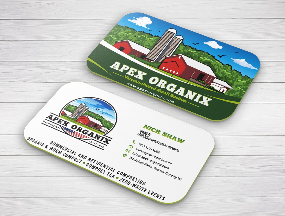 Apex Organix logo design by Niqnish