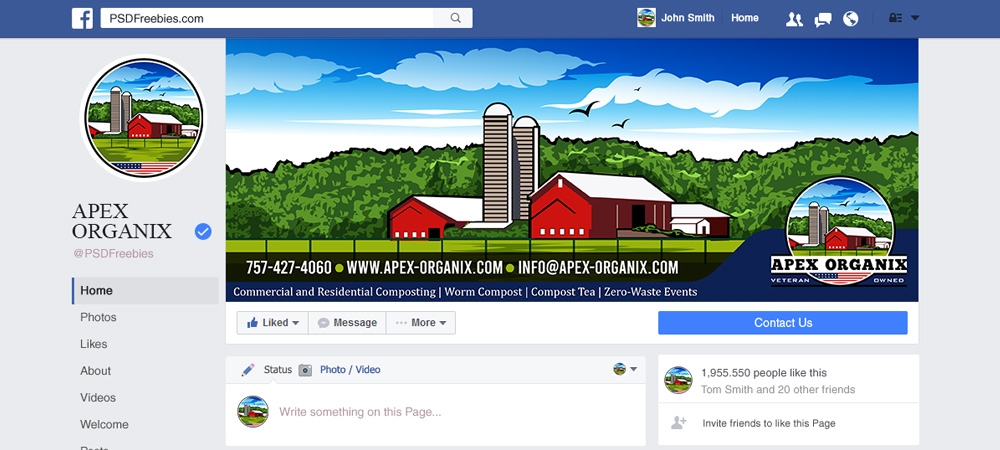 Apex Organix logo design by Gelotine