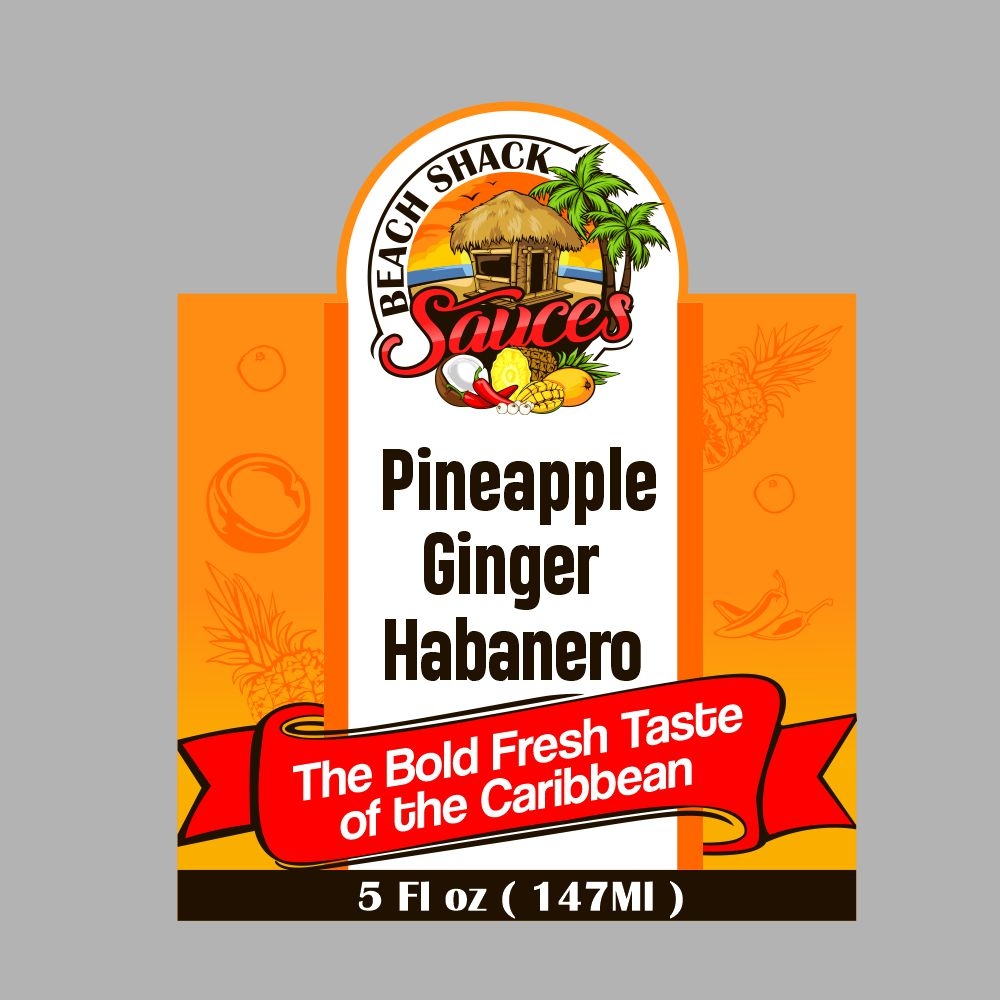 Beach Shack Sauces logo design by veron