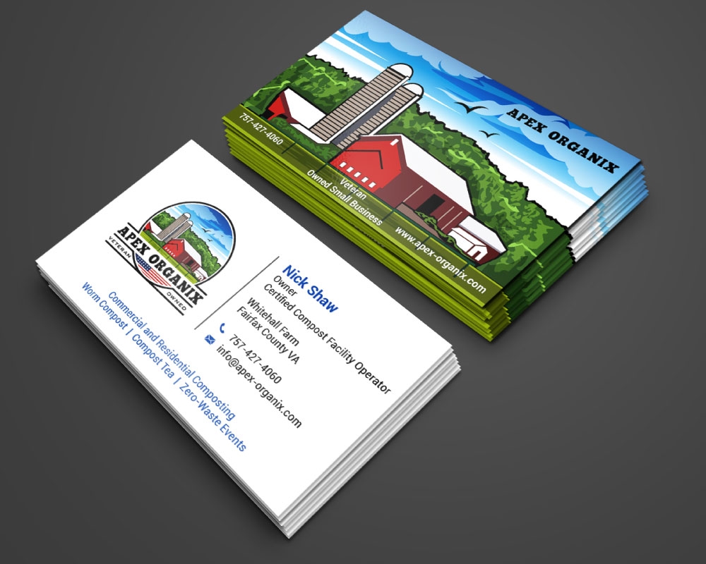 Apex Organix logo design by Boomstudioz