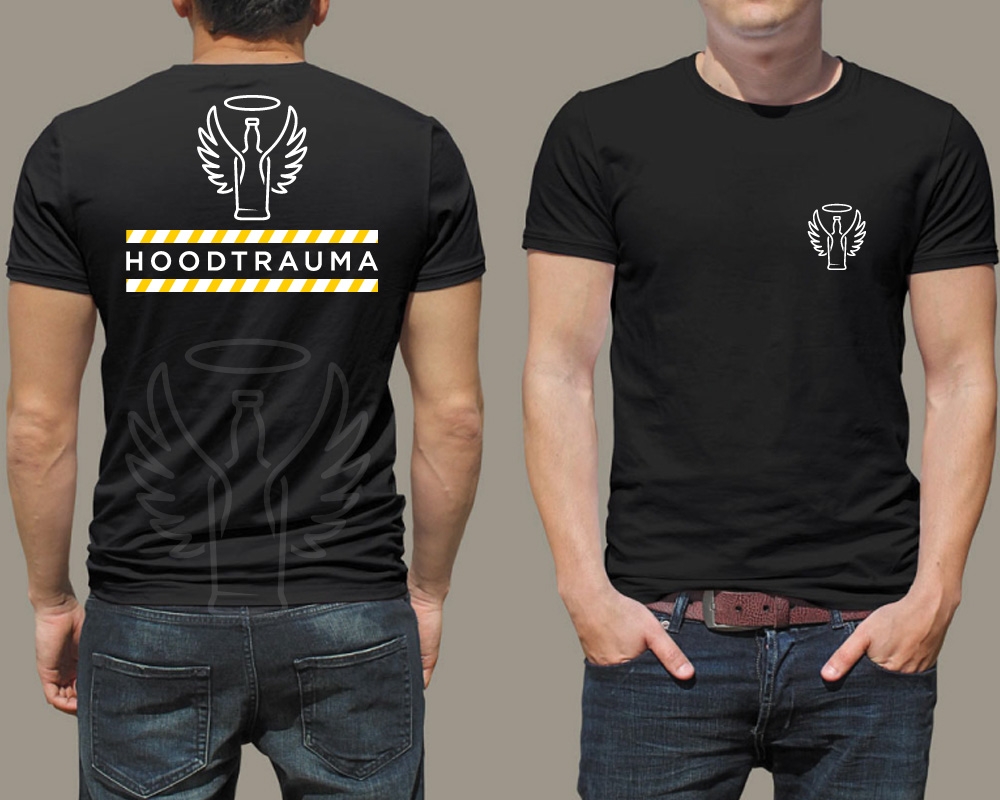 HoodTrauma logo design by Boomstudioz