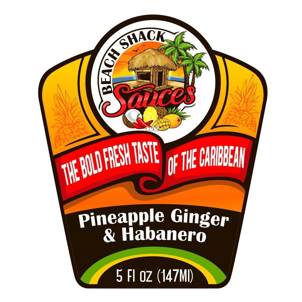 Beach Shack Sauces logo design by veron