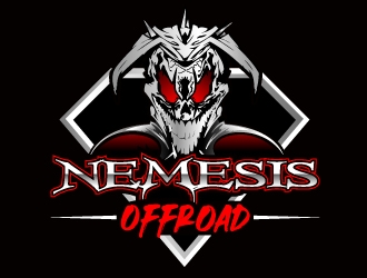 Nemesis Offroad logo design by Suvendu